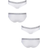 Emporio Armani Logo Briefs 2-pack - White