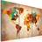 Arkiio Painted World Triptych Billede 120x80cm