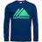 Superdry Mountain Sport Long Sleeved Top - Pilot Mid Blue