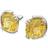 Swarovski Harmonia Stud Earrings - Silver/Yellow