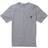 Burton Colfax Organic Short Sleeve T-shirt - Grey Heather