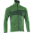 Mascot Knitted Jumper with Zipper - Grass Green/Green