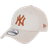 New Era Yankees Colour Pack Pink 9FORTY Cap - Oatmeal