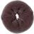 Comair Hår donut rund, brun 11 cm 12 gr