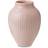 Knabstrup Keramik Fluted Pink Vase 12.5cm
