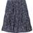 Tommy Hilfiger Ditsy Print Floral Viscose Skirt - Twilight Navy/Multi Stripe (KG0KG064310GZ)