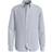 Tommy Hilfiger Cotton Linen Fine STP Shirt L/S - Blue/White