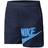 Nike Kid's Sportswear Woven Shorts - Midnight Navy/University Red