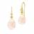 Julie Sandlau Prima Ballerina Earrings - Gold/Blush/Transparent