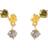 Juno Earrings - Gold/Multicolour