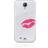 White Diamonds Lipstick Kiss Case for Galaxy S4