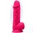 Silexd Premium Vibration Dildo, 21,5cm, Pink