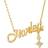Noble Collection Suicide Squad Harley Quinn Necklace - Gold/Transparent