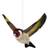 Wildlife Garden Dekofugl flyvende Stillits Dekorationsfigur 7.5cm