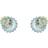 Georg Jensen Stine Goya Daisy Earrings - Silver/Blue/Green