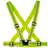 Wowow Cross belt Refleksbælte Neongul One size