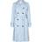 Tommy Hilfiger Double Breasted Trench Coat - Breezy Blue