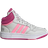 adidas Kid's Hoops Mid - Grey One/Beam Pink/Team Real Magenta