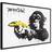 Artgeist Banana Gun In Black Plakat 30x20cm