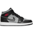 Nike Air Jordan 1 Mid - Black/Particle Grey/White/Gym Red