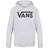 Vans Kid's Drop V Po Boys-b Hooded Sweatshirt - White Heather (VN0A7S2XT8J)