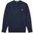 Fred Perry V Neck Jumper - Navy