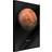 Artgeist med ramme The Solar System: Mars Guld med passepartout 20x30 Billede
