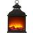 Conzept LED Fireplace with Timer Lanterne 40cm