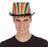 My Other Me Chistera Rainbow Top Hat