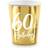 PartyDeco Paper Cups 60th Birthday 6-pack