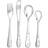 Nordahl Andersen Stainless Steel Cutlery 4-pack Hearts