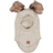 Mikk-Line Elephant Hat - Melange Offwhite (ML50036)