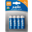 Jupio AA Alkaline batteries, 4-pack, LR6, 1.5V, non-rechargeable, blue