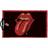 Pyramid The Rolling Stones Lips Sort, Rød