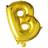 Fiesta Letter Balloons B 100cm Gold