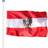 tectake Aluminium flagstang Østrig