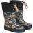 Wheat Printed Thermal Rubber Boot - Clouds