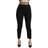 Dolce & Gabbana Women's Black Cropped Skinny High Waist Wool Pants - Black