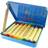 Stockmar Beeswax Stick Crayons in Storage Tin, Set of 8 Colors, Waldorf Assortment
