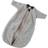Engel sovepose med lynlås økologisk uldfleece grå
