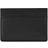 HUGO BOSS Embossed Leather Card Holder - Black