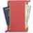 ROYCE New York Four Zip Travel Case & Taylor - Red