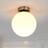 Lindby Lennie White/Matt Nickel Loftlampe