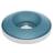 Trixie Slow Feeding Rocking Bowl, Dog Bowl, Grey, Blue, Plastic/TPR, 0.5L/23cm, Slow Feeding