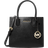 Michael Kors Mercer Medium Pebbled Leather Crossbody Bag - Black