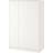 Ikea Kleppstad White Garderobeskab 117x176cm