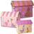 Rice Raffia Opbevaring Party Animal Theme 3-pack
