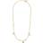 Izabel Camille Necklace - Gold/Pearls