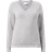 Vila Curve Cosy Knit Sweater - Light Gray Melange