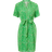 Object Floral Shirt Dress - Artichoke Green